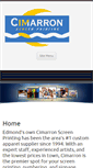 Mobile Screenshot of cimarronscreenprinting.com
